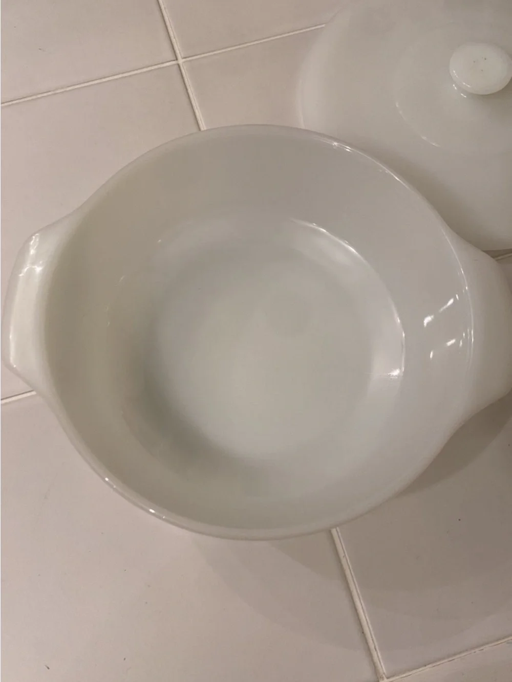 Vintage Anchor Hocking Covered Casserole Dish
